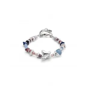Multicoloured Crystal Metamorphosis Bracelet PUL2378MCLMTL0M Unode50 Jewelry And Accessories