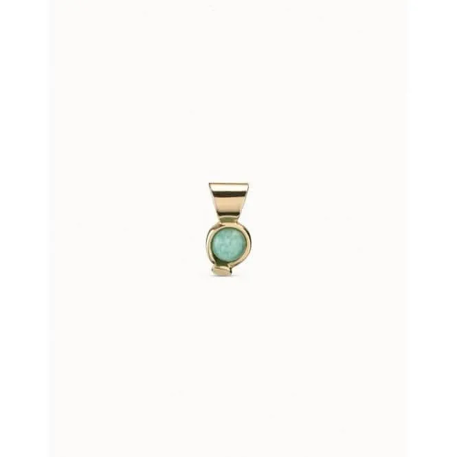 My Amazonite Turquoise Stone Natural Stone Charm CHA0136AZVORO0U Unode50 Jewelry And Accessories