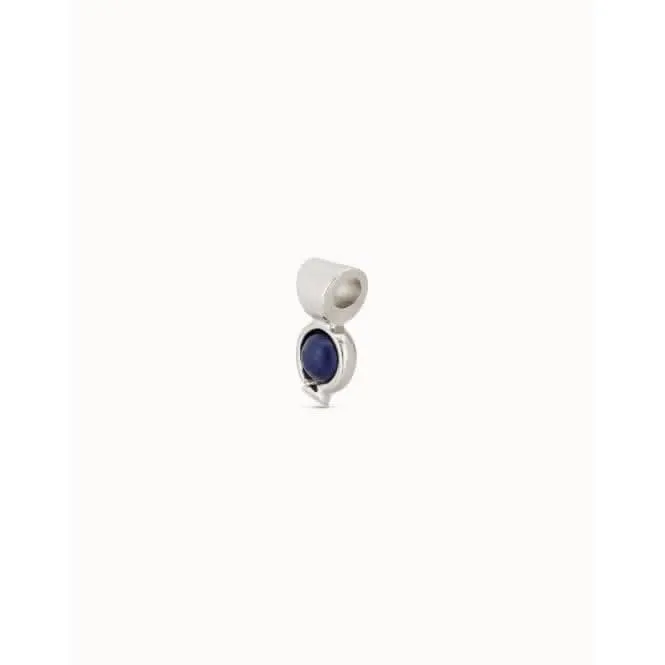 My Lapis Lazuli Blue Stone Natural Stone Charm CHA0136AZUMTL0U Unode50 Jewelry And Accessories