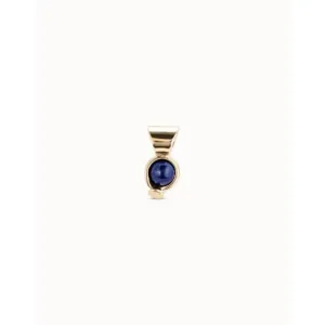 My Lapis Lazuli Blue Stone Natural Stone Charm CHA0136AZUORO0U Unode50 Jewelry And Accessories