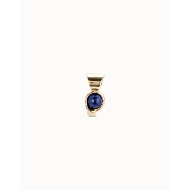 My Lapis Lazuli Blue Stone Natural Stone Charm CHA0136AZUORO0U Unode50 Jewelry And Accessories