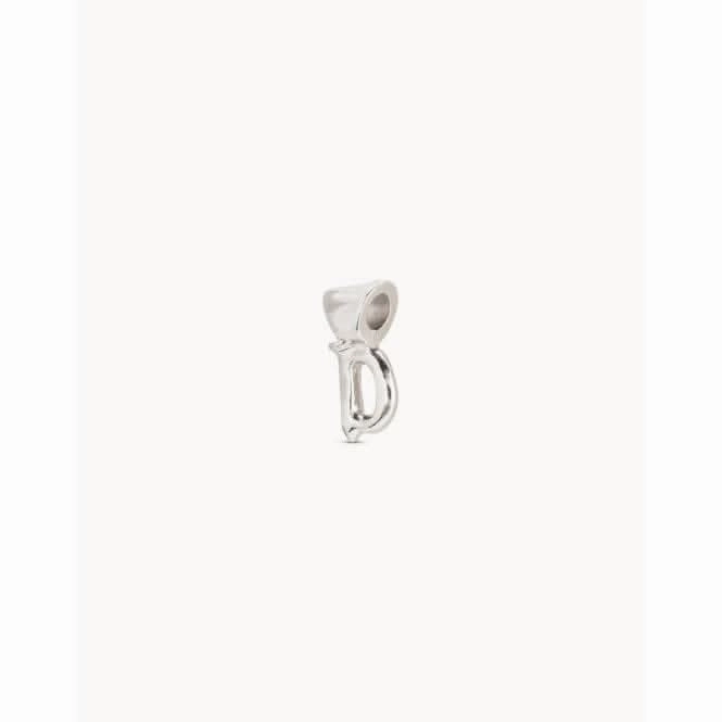 My D Silver Metal Charm Unode50 Jewelry And Accessories
