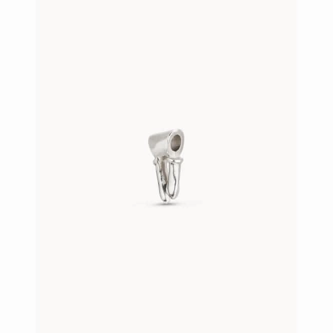 My V Silver Metal Charm Unode50 Jewelry And Accessories