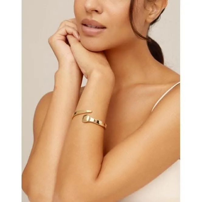 New Nail Golden Metal Bracelet Unode50 Jewelry And Accessories