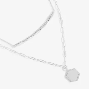 Nova Layer Silver 46cm, 40cm   5cm Extender Necklace 5389 Joma Jewellery