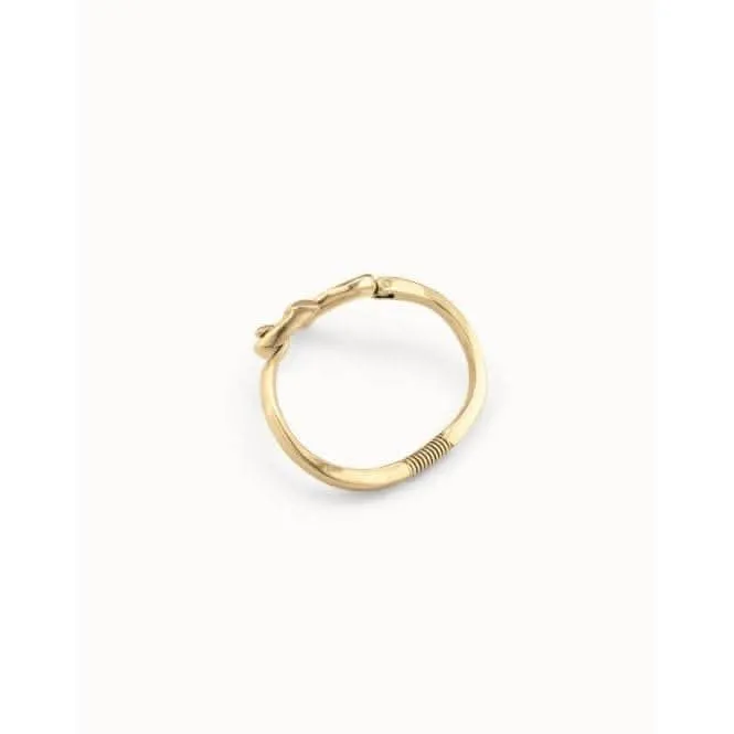 One Love Golden Metal Bracelet Unode50 Jewelry And Accessories