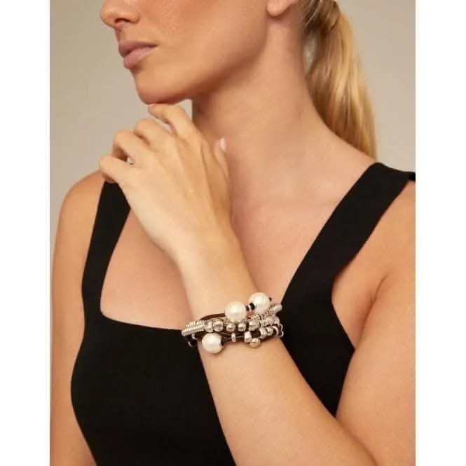 Orion White Metal Pearl Shell Bracelet Unode50 Jewelry And Accessories