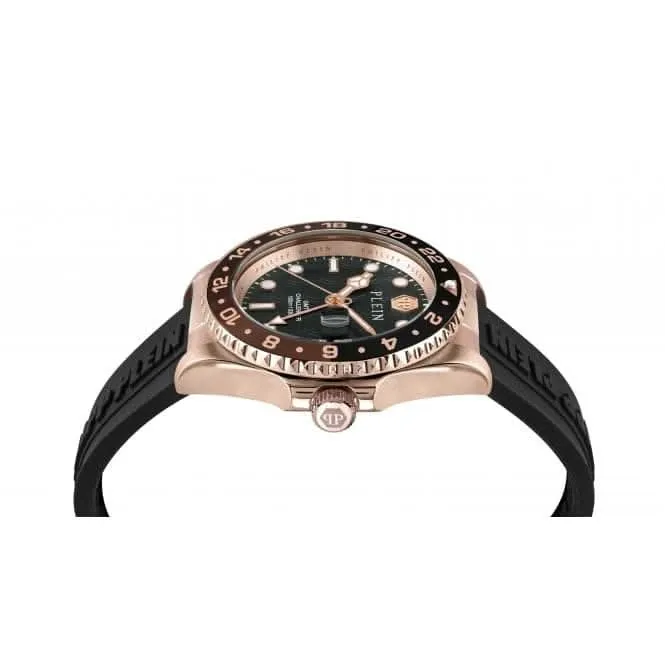 Philipp Plein Gents Hyper-Sport Gmt-I Challenger Black Watch PWYBA0523