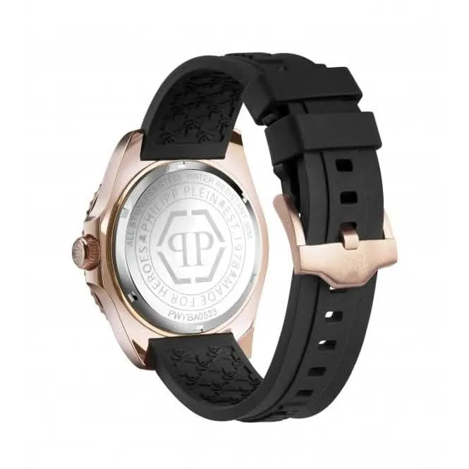 Philipp Plein Gents Hyper-Sport Gmt-I Challenger Black Watch PWYBA0523