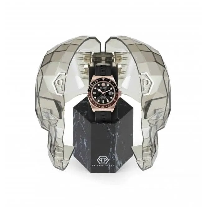 Philipp Plein Gents Hyper-Sport Gmt-I Challenger Black Watch PWYBA0523