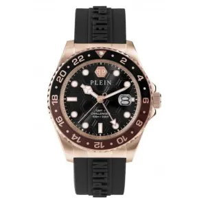 Philipp Plein Gents Hyper-Sport Gmt-I Challenger Black Watch PWYBA0523