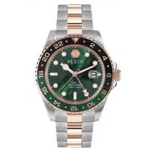 Philipp Plein Gents Hyper-Sport Gmt-I Challenger Rose Gold Watch PWYBA0623
