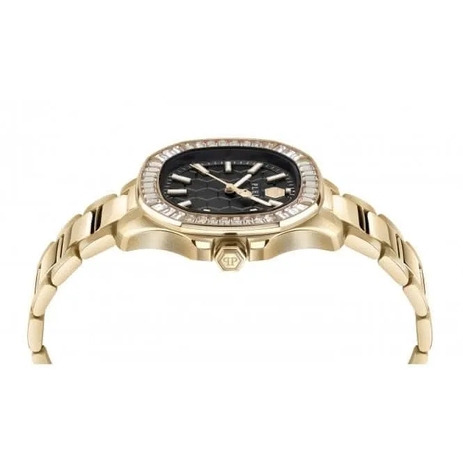 Philipp Plein Ladies Spectre Lady Gold Watch PWTAA0623