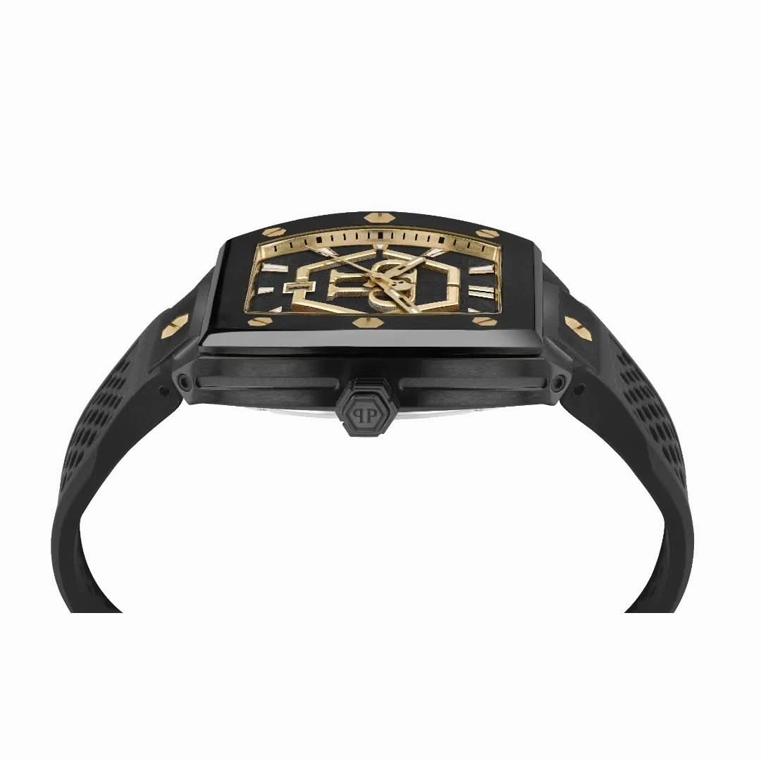 Philipp Plein Gents High-Conic The Hexagon Phantom Black Watch PWPUA0224