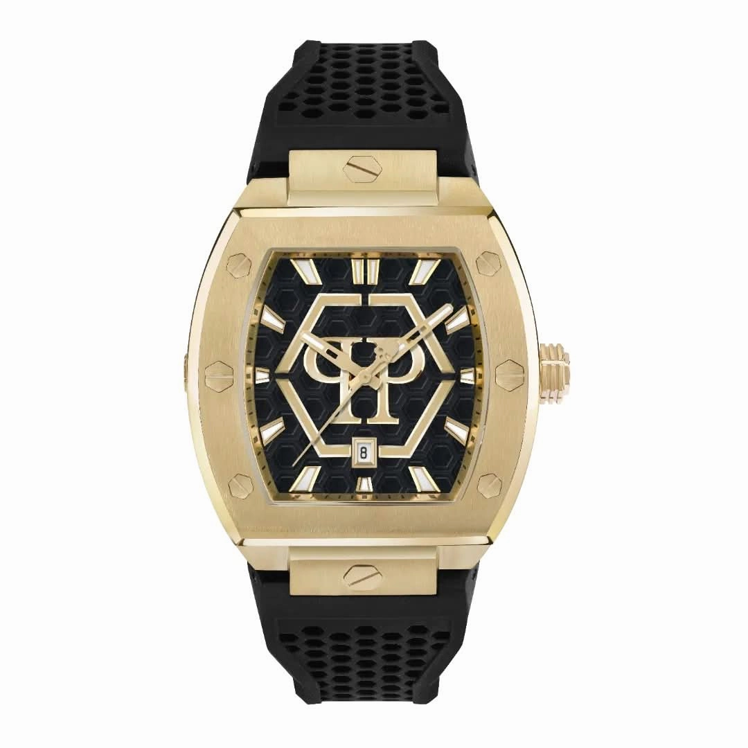 Philipp Plein Gents High-Conic The Hexagon Phantom Black Watch PWPUA0424