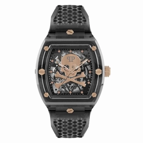 Philipp Plein Gents High-Conic The $Keleton Crystal Grey Watch PWPTA0424