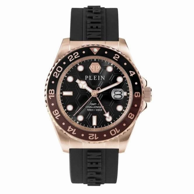 Philipp Plein Gents Hyper-Sport Gmt-I Challenger Black Watch PWYBA0523