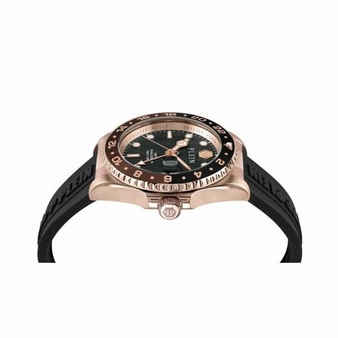 Philipp Plein Gents Hyper-Sport Gmt-I Challenger Black Watch PWYBA0523