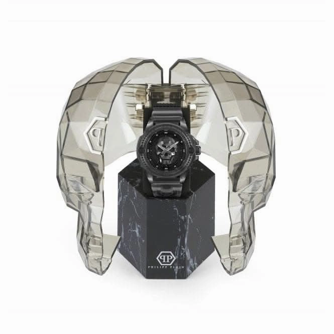 Philipp Plein Gents $Kull Synthetic Grey Watch PWWAA0523