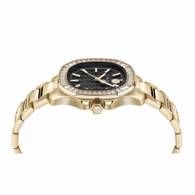 Philipp Plein Ladies Spectre Lady Gold Watch PWTAA0623