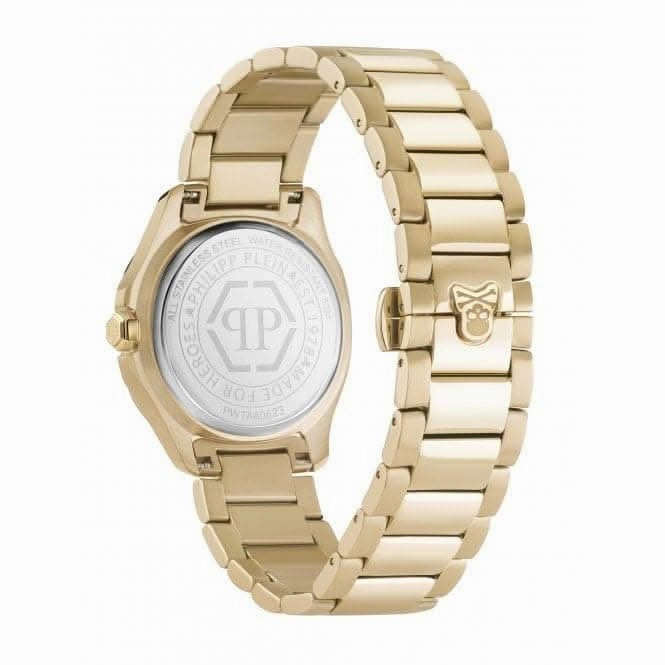 Philipp Plein Ladies Spectre Lady Gold Watch PWTAA0623