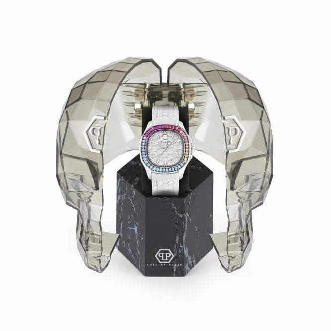 Philipp Plein Ladies Spectre Lady Silver Watch PWTAA0223