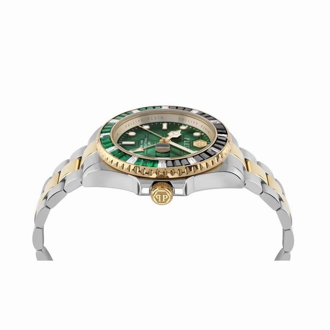 Philipp Plein Unisex Hyper-Sport Gmt-I Challenger Gold Watch PWPZA0224