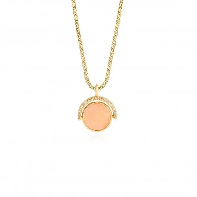 Positivity Pendants Live Love Sparkle Necklace 4836 Joma Jewellery