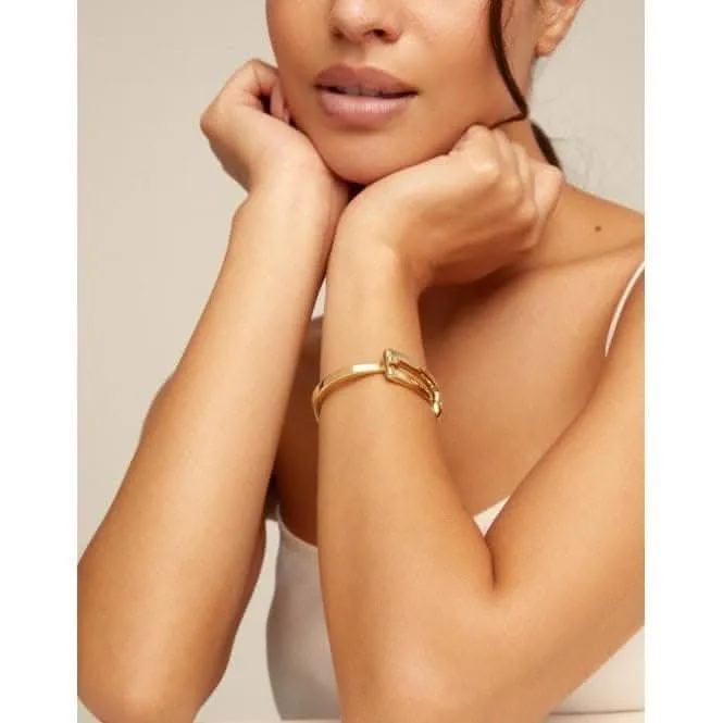 Puzzling Golden Metal Bracelet Unode50 Jewelry And Accessories