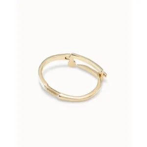 Puzzling Golden Metal Bracelet Unode50 Jewelry And Accessories