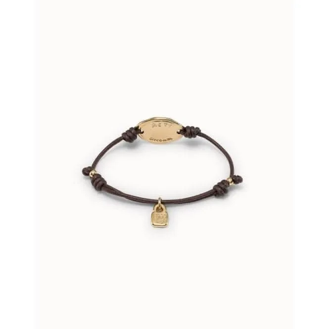 Rett Awareness Bracelet Golden Leather Bracelet Unode50 Jewelry And Accessories