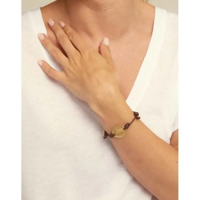 Rett Awareness Bracelet Golden Leather Bracelet Unode50 Jewelry And Accessories