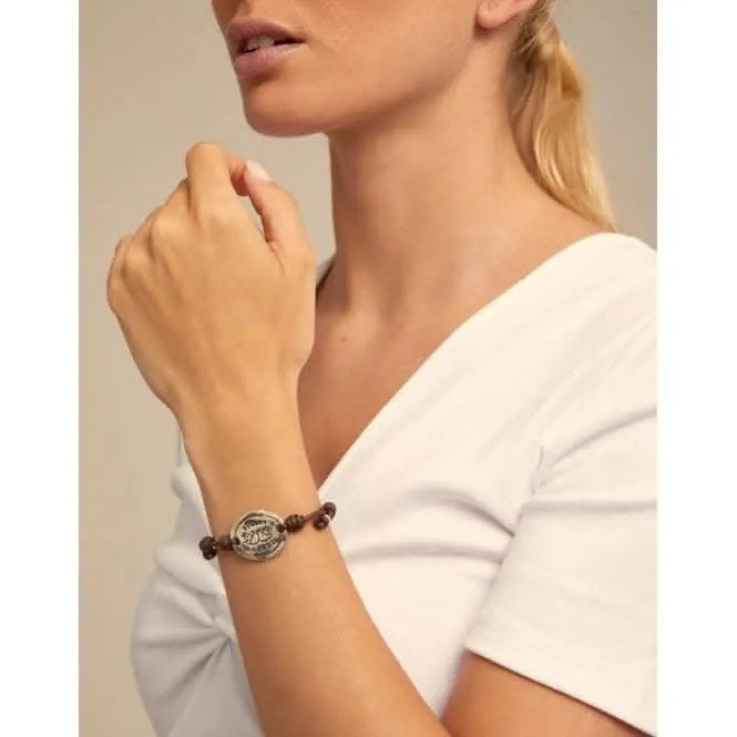 Rett Awareness Bracelet Silver Leather Bracelet Unode50 Jewelry And Accessories
