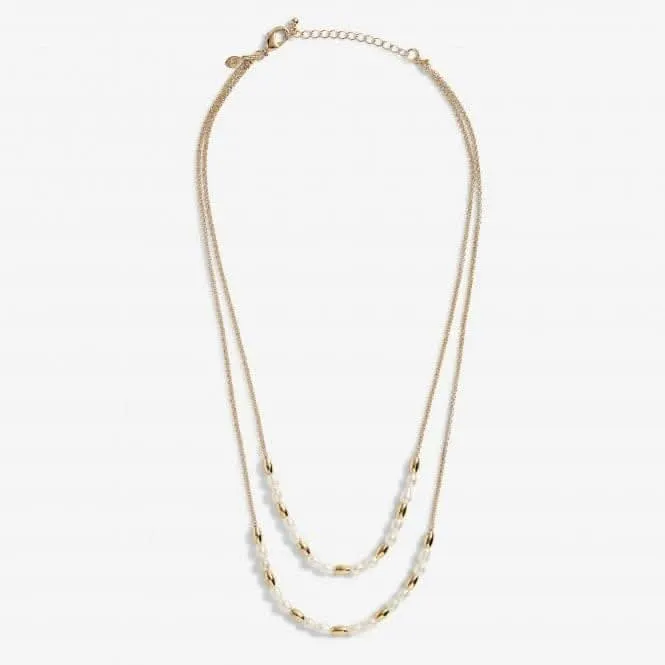 Riviera Rice Pearl Layer Necklace 5163 Joma Jewellery