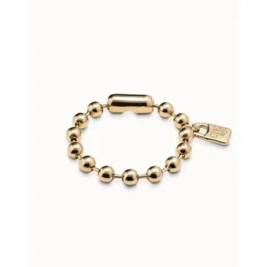 Snowflake Golden Metal Bracelet Unode50 Jewelry And Accessories