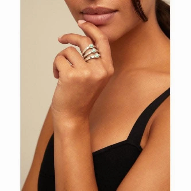 Soul Turquoise Metal Natural Stone Ring Unode50 Jewelry And Accessories