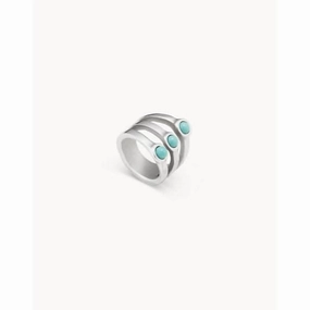 Soul Turquoise Metal Natural Stone Ring Unode50 Jewelry And Accessories