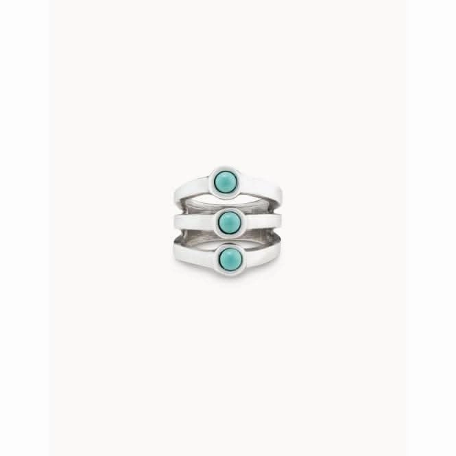 Soul Turquoise Metal Natural Stone Ring Unode50 Jewelry And Accessories