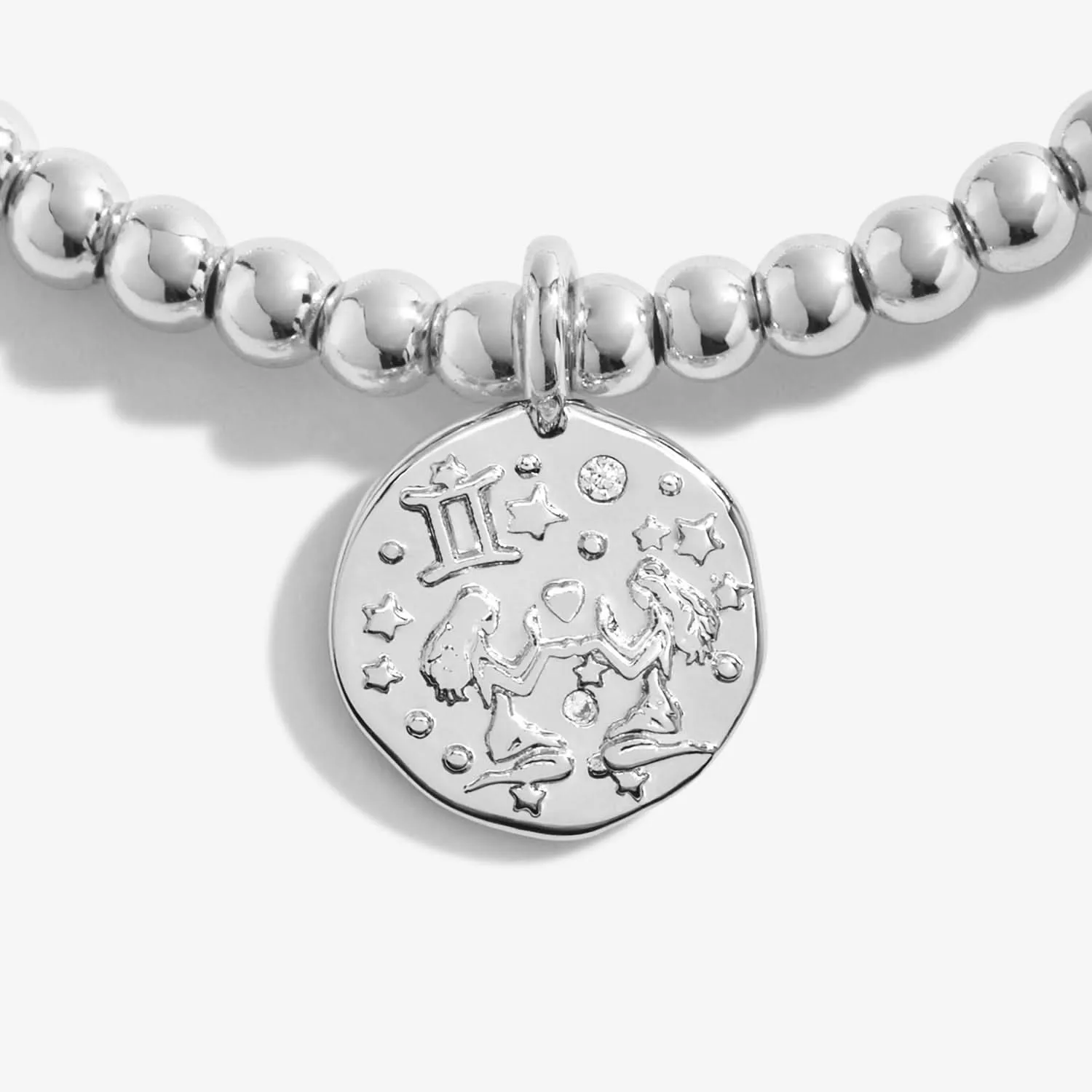 Star Sign A Little Gemini Silver Plated Bracelet 7435 Joma Jewellery