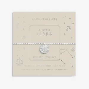 Star Sign A Little Libra Silver Plated Bracelet 7438 Joma Jewellery