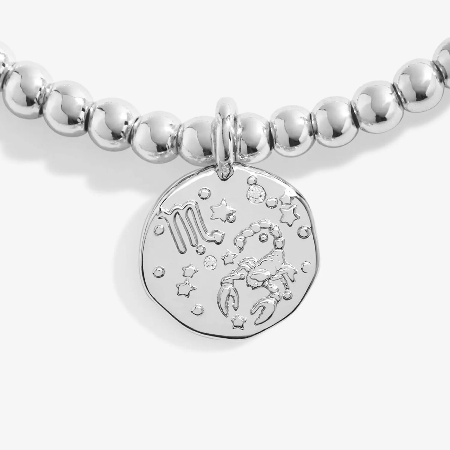 Star Sign A Little Scorpio Silver Plated Bracelet 7439 Joma Jewellery
