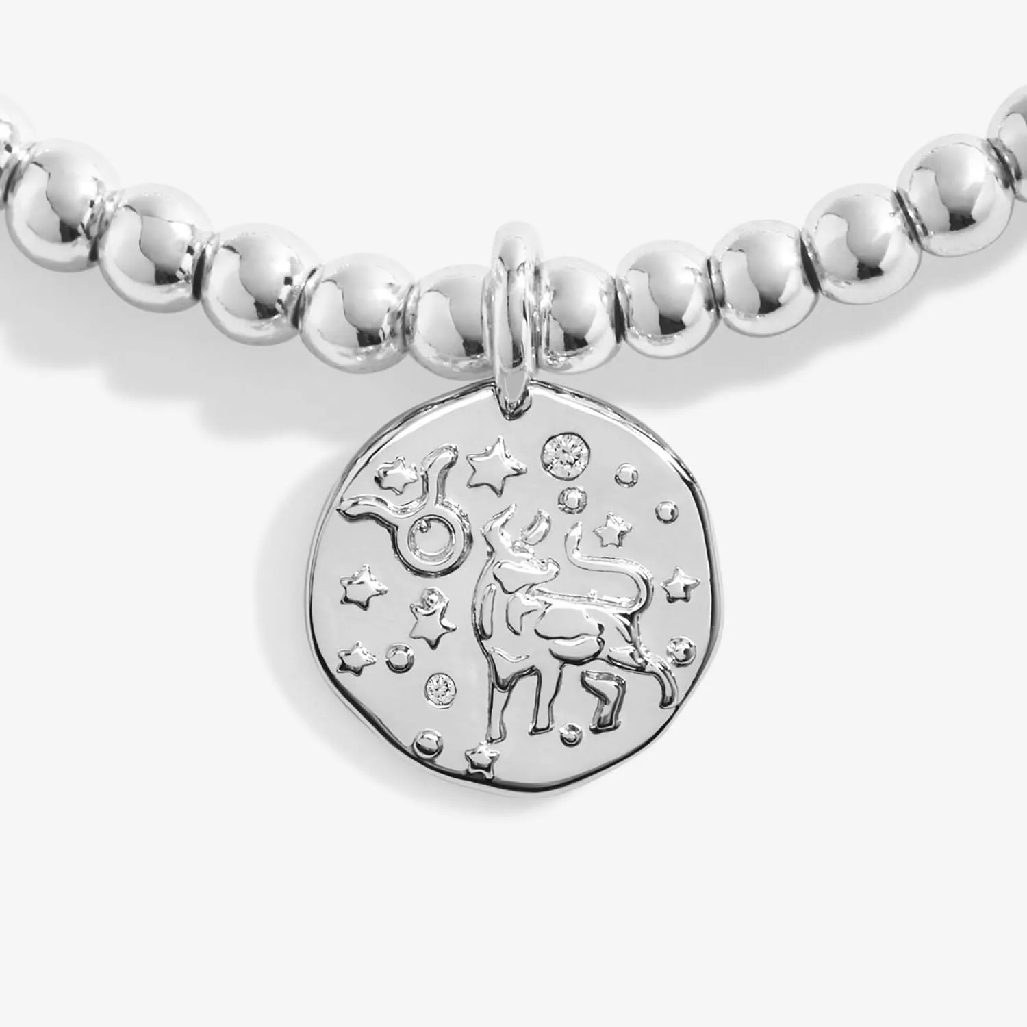 Star Sign A Little Taurus Silver Plated Bracelet 7445 Joma Jewellery