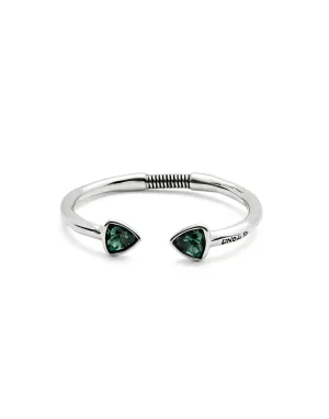Sterling Silver Plated Ser Camaleonica Green Bracelet PUL2510VRDMTL0 Unode50 Jewelry And Accessories