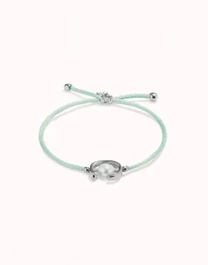 Sterling Silver Plated Ser Diferente Aqua Green Bracelet PUL2505VDAMTL0M Unode50 Jewelry And Accessories