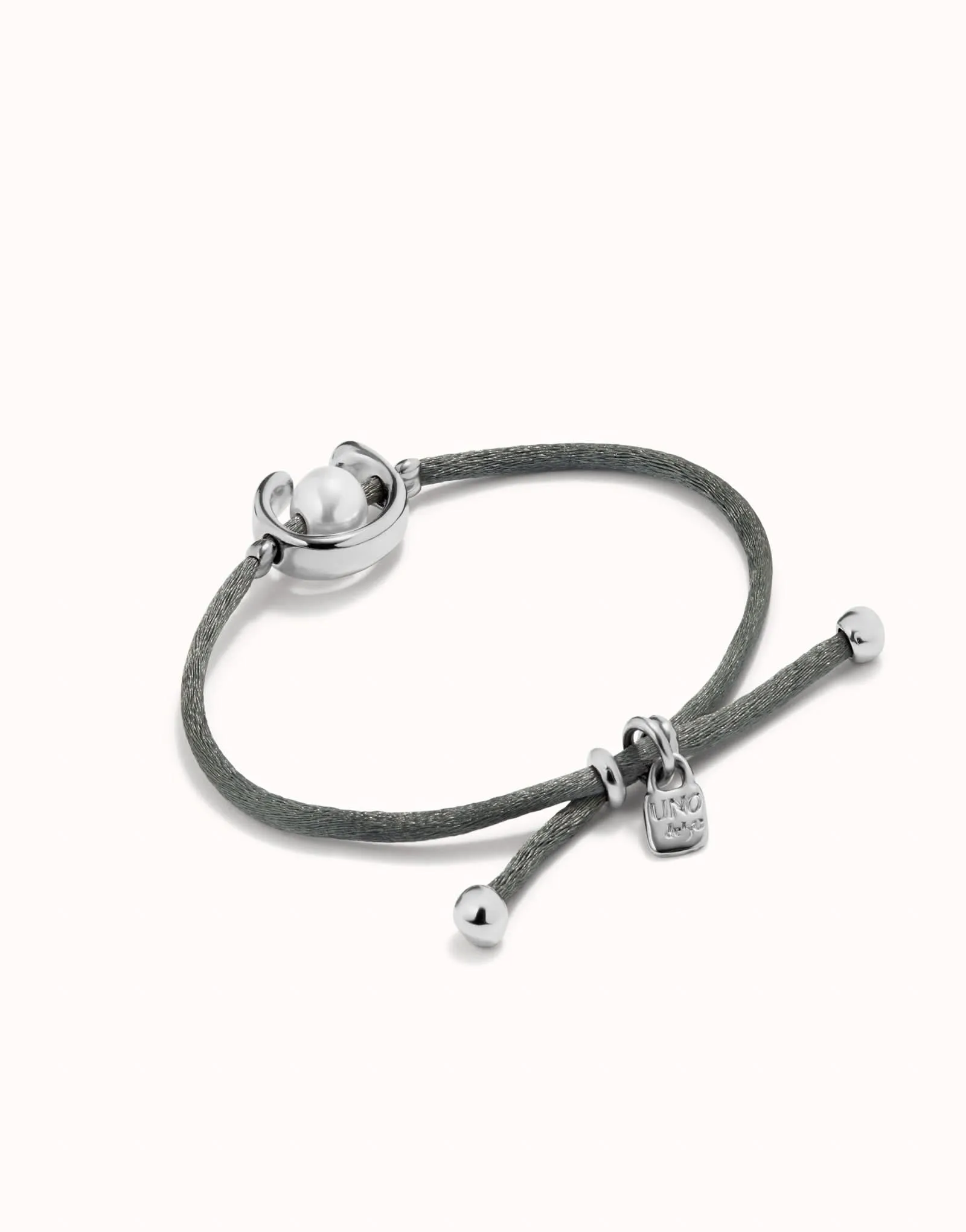 Sterling Silver Plated Ser Diferente Grey Bracelet PUL2505GRSMTL0M Unode50 Jewelry And Accessories