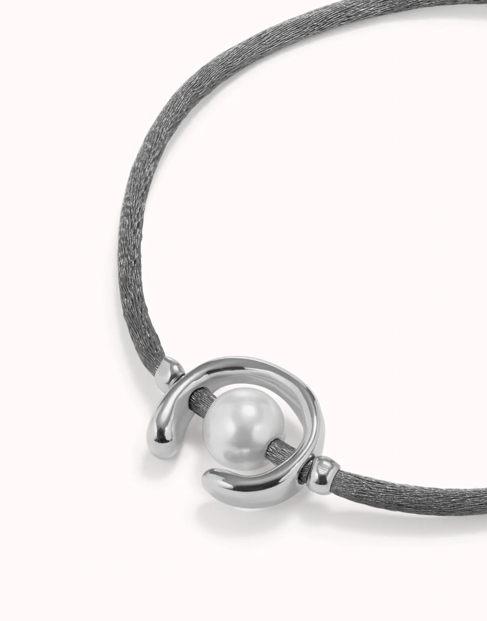Sterling Silver Plated Ser Diferente Grey Bracelet PUL2505GRSMTL0M Unode50 Jewelry And Accessories
