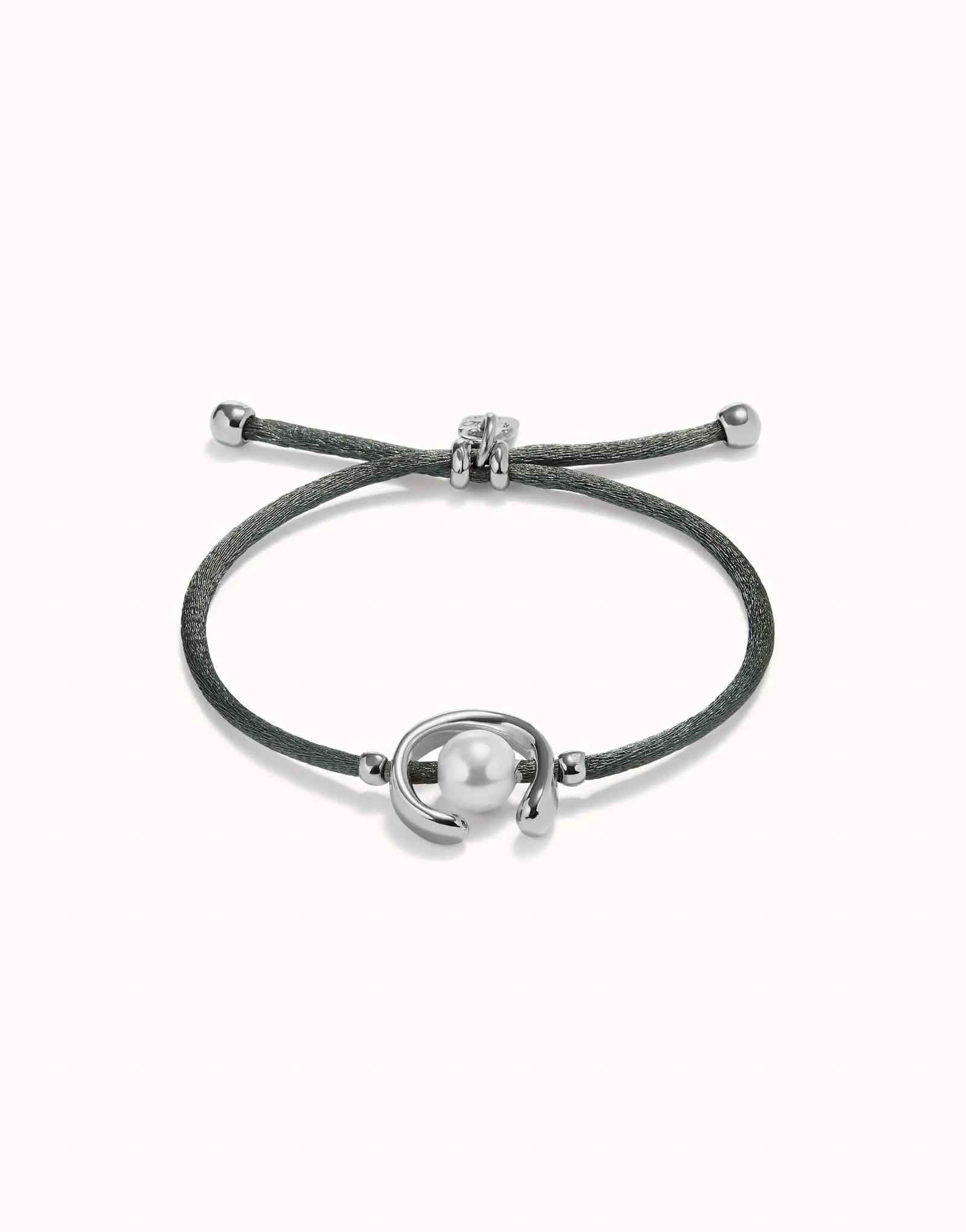 Sterling Silver Plated Ser Diferente Grey Bracelet PUL2505GRSMTL0M Unode50 Jewelry And Accessories