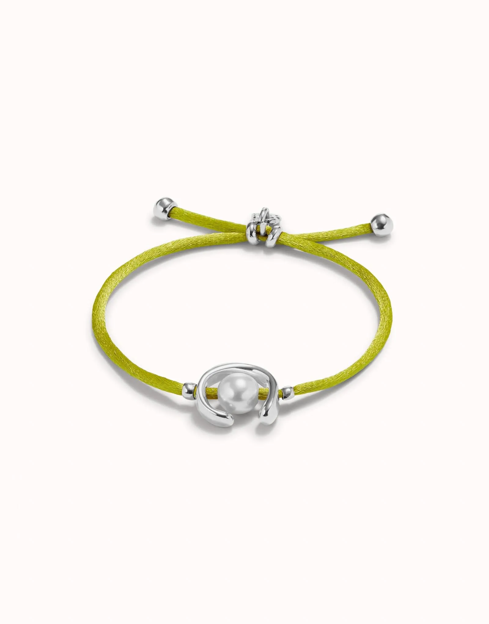 Sterling Silver Plated Ser Diferente Lime Green Bracelet PUL2505VDLMTL0M Unode50 Jewelry And Accessories