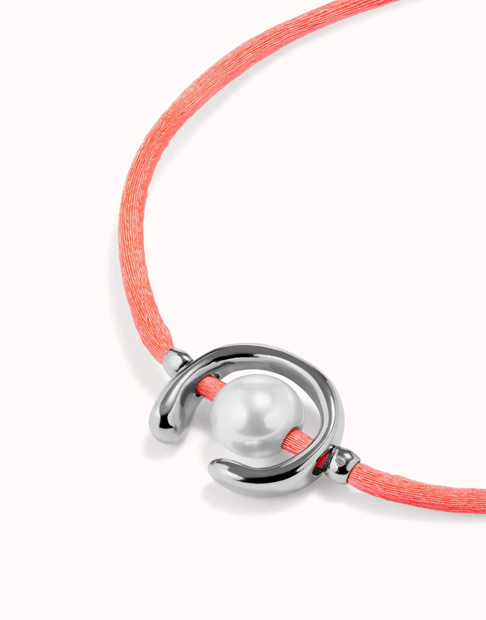 Sterling Silver Plated Ser Diferente Pink Bracelet PUL2505RSAMTL0M Unode50 Jewelry And Accessories