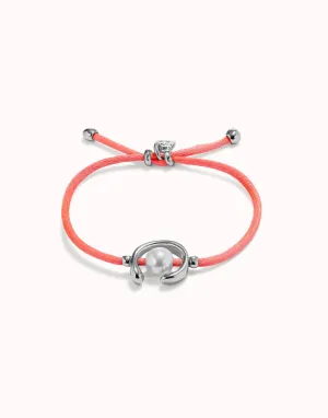 Sterling Silver Plated Ser Diferente Pink Bracelet PUL2505RSAMTL0M Unode50 Jewelry And Accessories